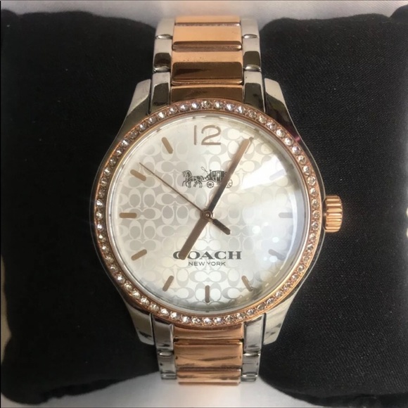 Coach 14502660 W6183 Maddy Two tone lady Watch - Picture 3 of 9